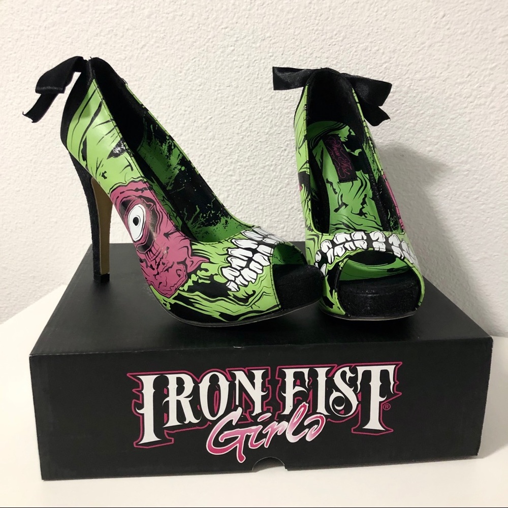 Iron Fist Girls Monster Heels